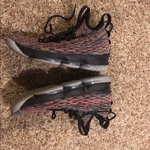 Lebron 15 multi color size 11.5